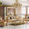 sofa tân cổ điển da bò M-50B