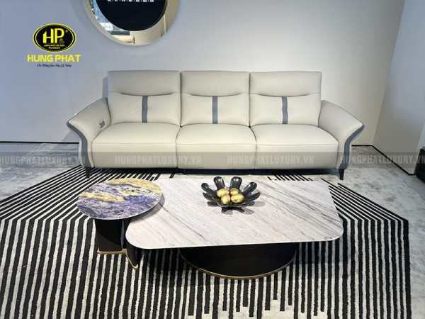 Sofa chỉnh điện da bò nhập khẩu 2353