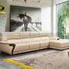 Sofa Góc L Da Bò Nhập Khẩu 8808
