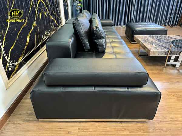 sofa da bò thật hiện đại sf-kf01