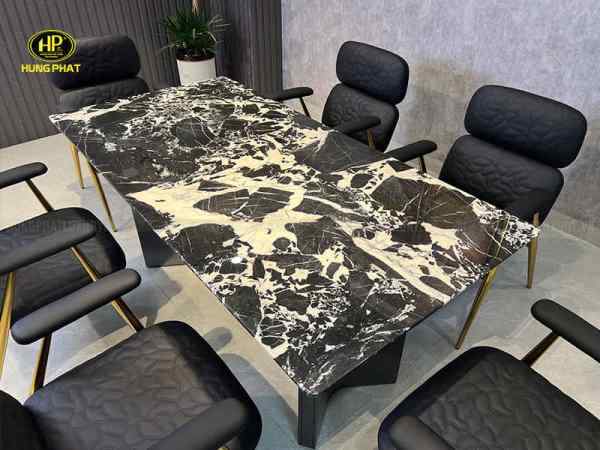 bàn ăn mặt đá cẩm thạch ba-sf22