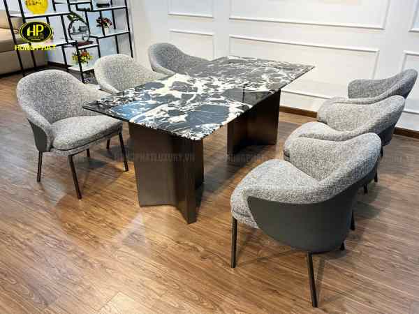 bàn ăn mặt đá cao cấp hiện đại BA-SF22