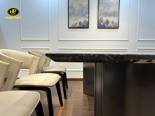 bàn ăn mặt đá hiện đại nhập khẩu BA-SF22