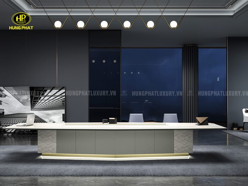 Bàn họp nhập khẩu thiết kế đậm chất siêu xe