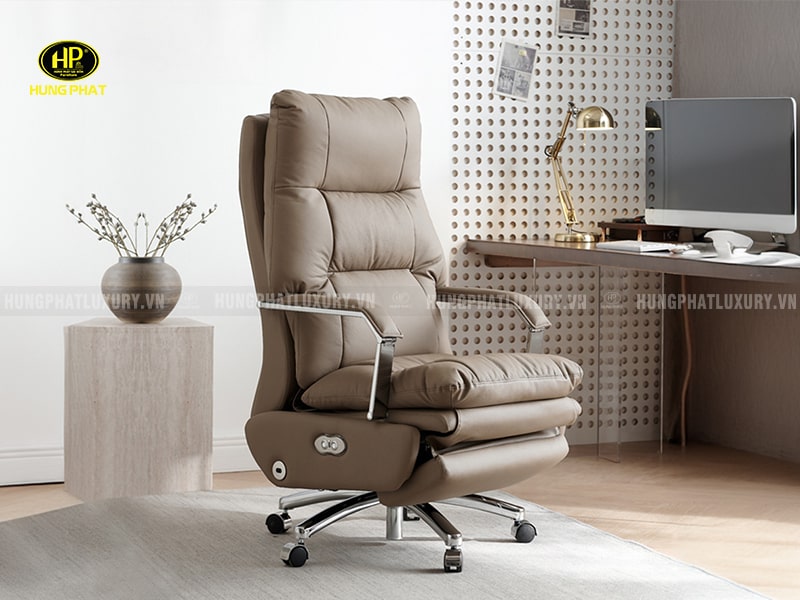 Ghế Giám Đốc Da Bò Cao Cấp HZ-6408N