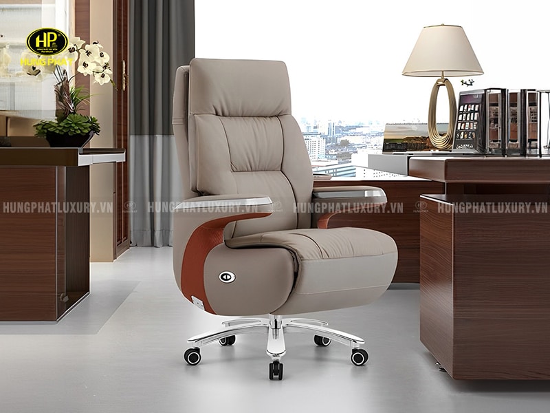 Ghế xoay giám đốc da công nghiệp CD-A2313X-01