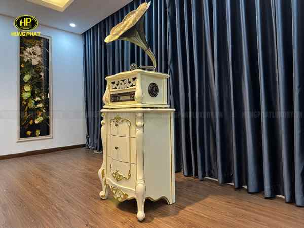 Máy phát nhạc cổ điển L-F08M-T có thiết kế tinh tế, tỉ mỉ