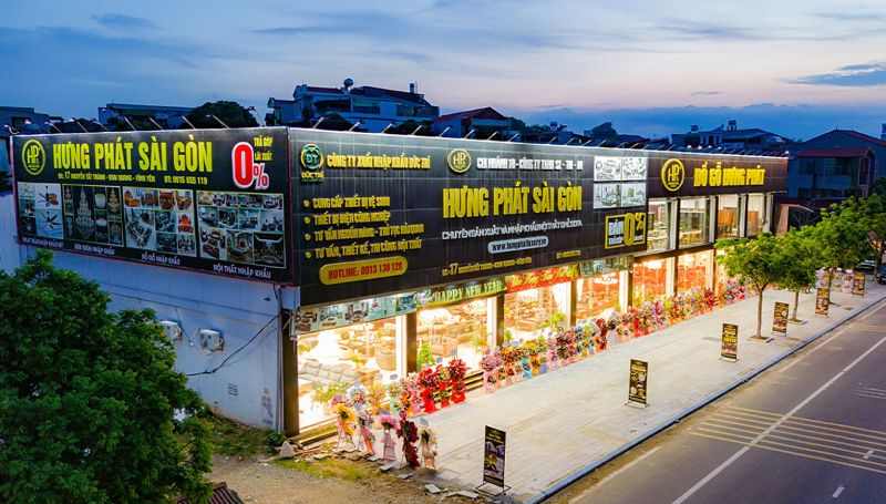 Cửa hàng nội thất Hưng Phát Sài Gòn