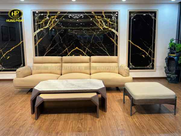 Ghế sofa da bò H691C