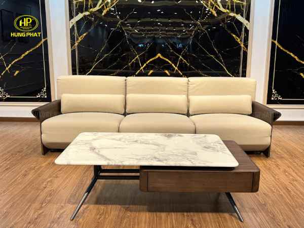Ghế sofa da bò ý nhập khẩu H630A