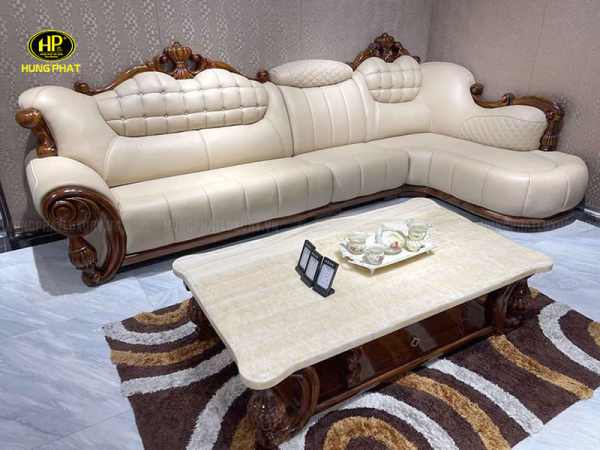 ghế sofa da bò nhập khẩu ý KU-888
