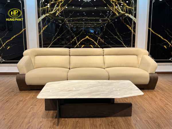 Ghế sofa da bò ý nhập khẩu H681