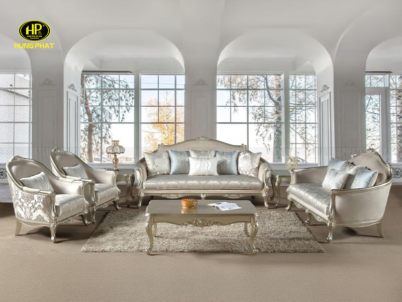 Bộ sofa tân cổ điển phong cách Châu Âu G-886