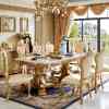 bộ bàn ăn tân cổ điển 8 ghế BA-8329