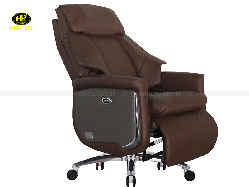 ghế giám đốc da bò chỉnh điện massage MT-23820