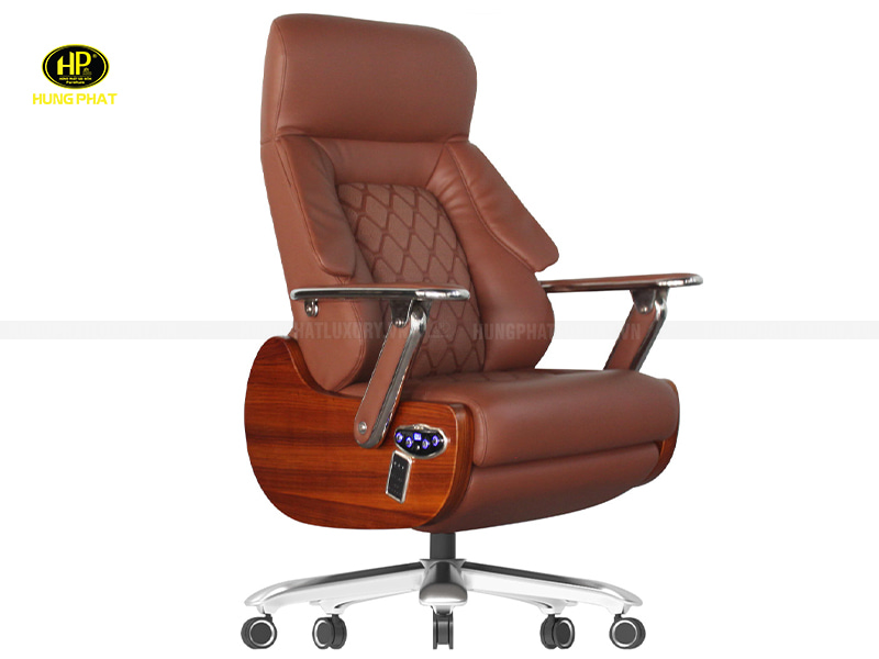 ghế giám đốc da bò chỉnh điện massage MT-668