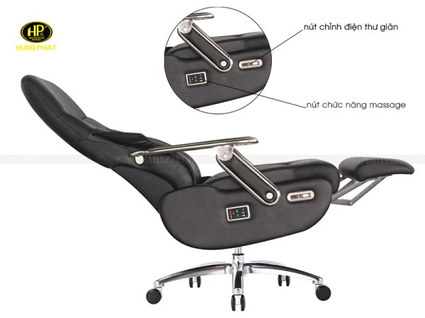 ghế giám đốc da bò massage MT-2318