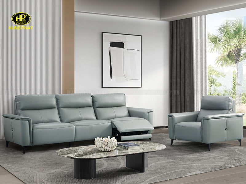 sofa da bò ý thư giãn chỉnh điện G903B