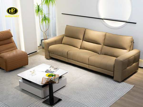 sofa da bò ý thư giãn chỉnh điện GC-3027