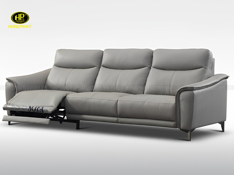 sofa da bò ý thư giãn chỉnh điện S128DB