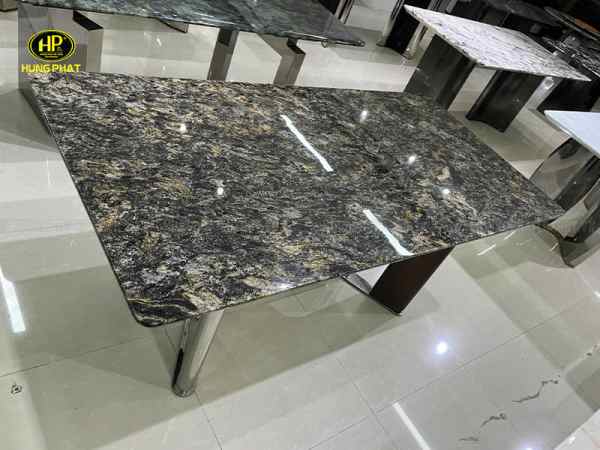 bàn ăn mặt đá ba-s9983