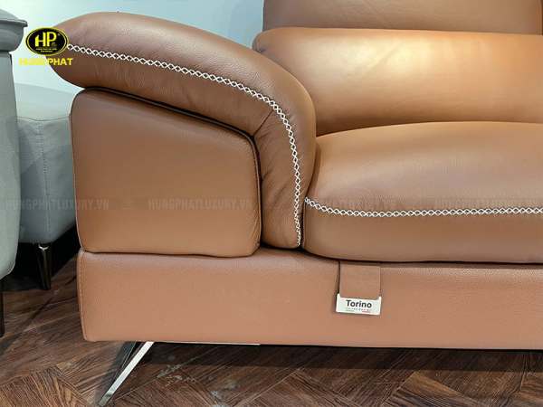 ghế sofa da bò hiện đại torino s03
