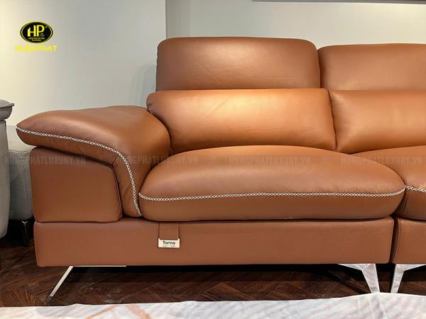 sofa da bò thật hiện đại torino s03