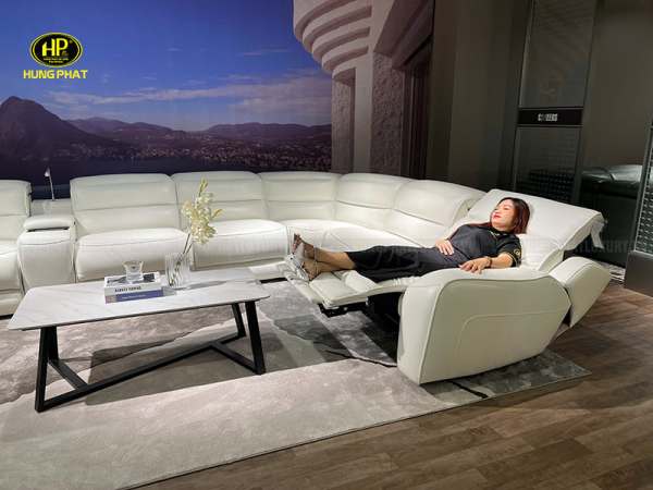 ghế sofa da bò nhập khẩu ý cao cấp puro u90102hm