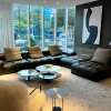 sofa băng da bò ý nhập khẩu f83