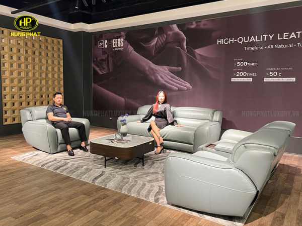 sofa da bò cao cấp fiore u90102hm