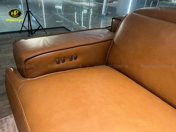 sofa da bò chỉnh điện nhập khẩu bello u90191hm
