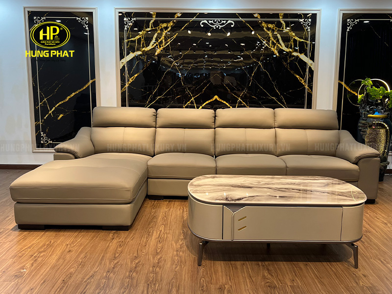 sofa da bò ý nhập khẩu cao cấp sf-9076