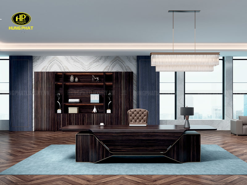 bàn làm việc lãnh đạo nhập khẩu b-001