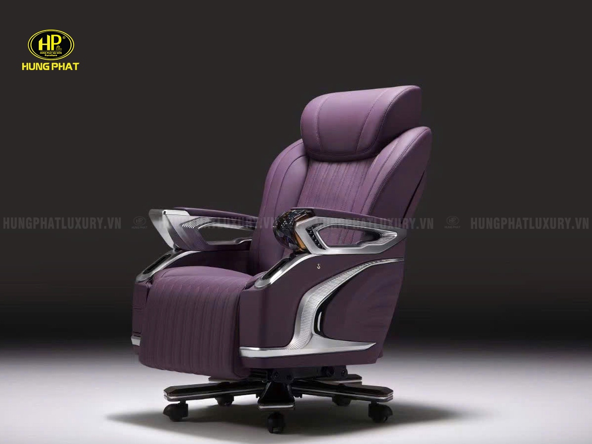 ghế tổng giám đốc da bò chỉnh điện fz-6a118