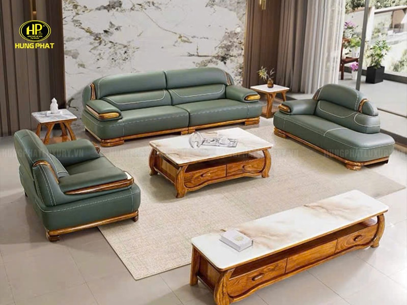 sofa gỗ mun 199