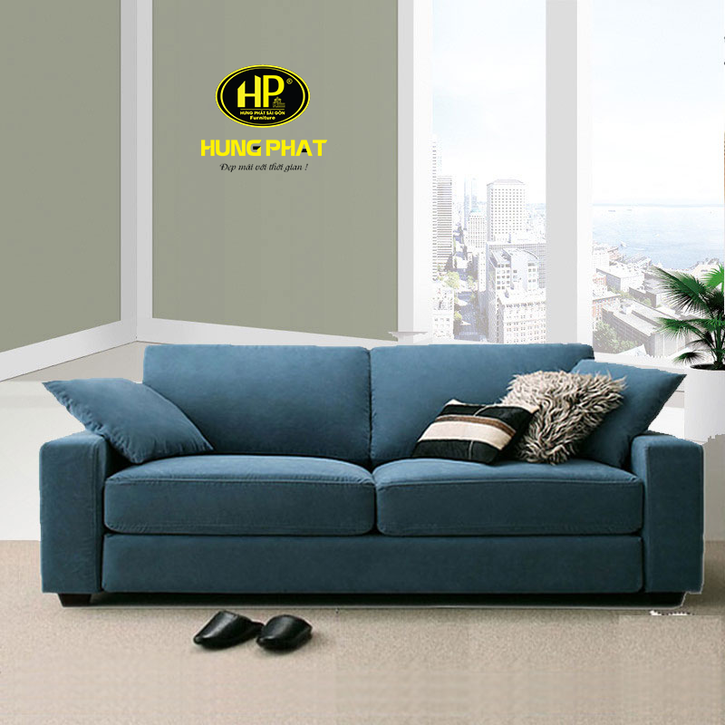 Sofa băng vải màu coban H-275