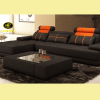 Sofa góc da hiện đại H-289