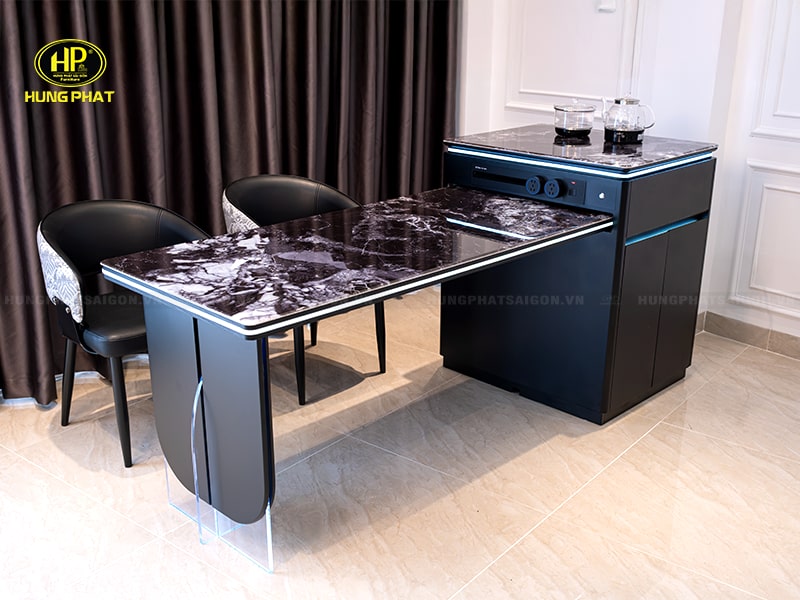 Bàn ăn đảo bếp nhập khẩu BA-DT-22-2