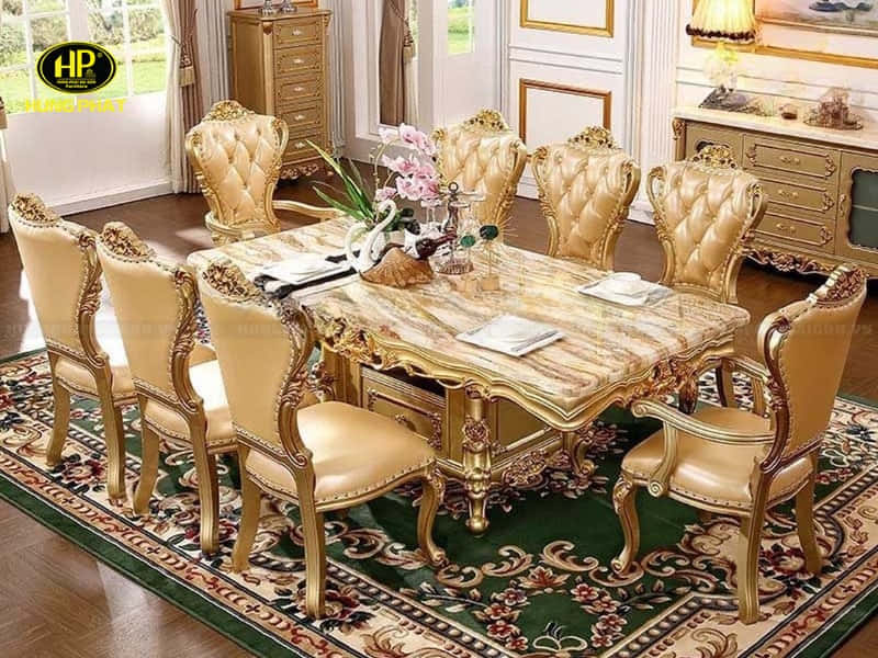 Bộ Bàn Ăn Phong Cách Châu Âu NK-118