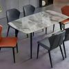 Bộ Bàn Ăn Mặt Đá 6 Ghế Hiện Đại NK-1106-1