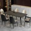 Bộ Bàn Ăn Mặt Đá Cao Cấp Hiện Đại NK-112