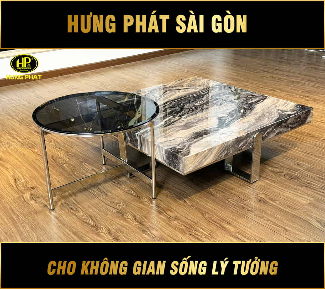 Bàn Sofa Đôi Nhập Khẩu Cao Cấp 881
