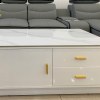 Bàn Sofa Mặt Đá Ceramic Hiện Đại BS-43