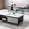 Bàn trà sofa mặt đá chữ nhật BT-92