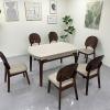 Bộ bàn ăn thông minh mở rộng 6 ghế S532