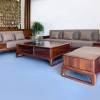 Bộ Bàn Ghế Sofa Óc Chó Nhập Khẩu HO-48