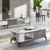 Bàn Sofa Mặt Đá Cao Cấp 55-12
