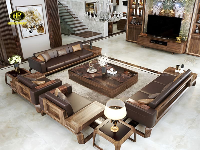 bo ghe sofa go oc cho phong khach cao cap ho 09