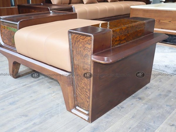 bo ghe sofa go soi phong khach HS 994C