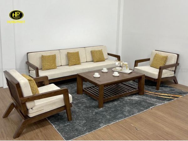 bo ghe sofa tay go soi hs 50s